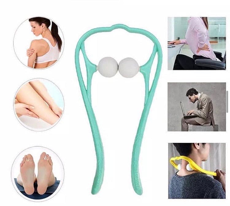 Pressure Point Body And Neck Massager, 2 Balls Neck Massager Pressure Point Body And Neck Massager, 2 Balls Neck Massager